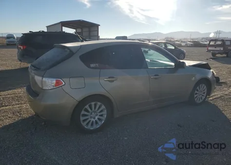 2008 Subaru Impreza 2.5I from USA, damaged, VIN JF1GH61658H803578